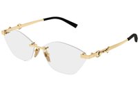 Montura de gafas Gucci Mujer GG2050O002-GOLD-GOLD-TRANSPARENT59